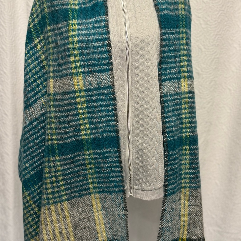 Vintage ECHO scarf formScotland wool mohair blend big oversized plush warm cozy